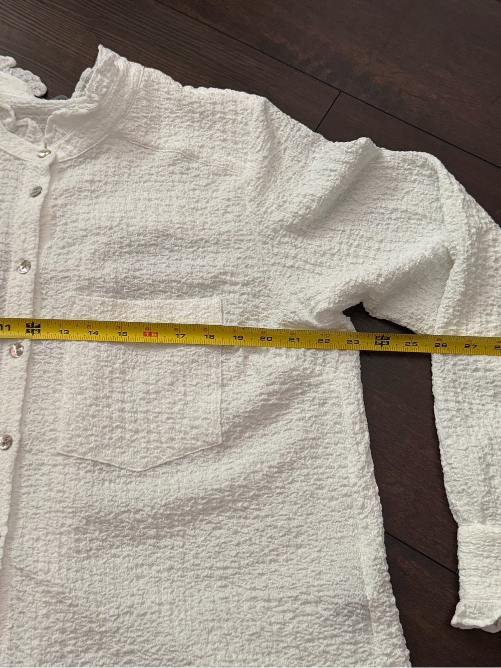 AP•NY Ruffle Shirt - Picture 11 of 13